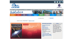 Desktop Screenshot of biblioteca.cicese.mx