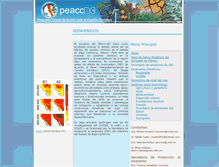 Tablet Screenshot of peac-bc.cicese.mx