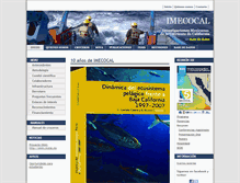 Tablet Screenshot of imecocal.cicese.mx