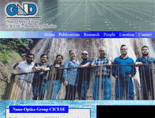 Tablet Screenshot of gno.cicese.mx