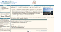 Desktop Screenshot of apacicese.cicese.mx